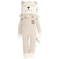 Million Dollar Baby ekologiška lėlė Cool Cool Cat, įvairių spalvų, katė, korėjietiški kūdikių produktai white