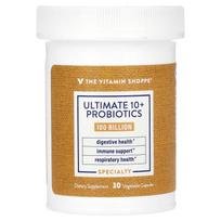 The Vitamin Shoppe, Ultimate 10+ Probiotic, 100 Billion, 30 Veggie Capsules