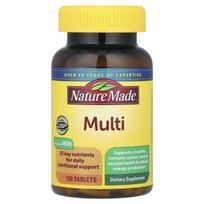 Nature Made, multivitaminai su geležimi, 130 tablečių