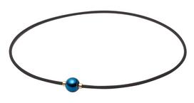mėgstamiausias Phiten karoliai RAKUWA Neck Metax veidrodinis rutulys žemės spalvos 40cm [Yuzuru Hanyu produktas] black