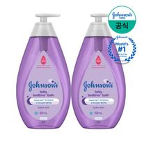 Johnsons Baby Bedtime Bath 500ml x2 gray