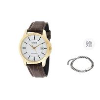 CASIO Men White Watch MTP-V004GL-7A- White white