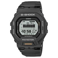 CASIO G-SQUAD series 200 meters waterproof, impact-resistant, Quartz, resin strap, , men's watch, gray dial GBD-200-1A1 pilka spalva