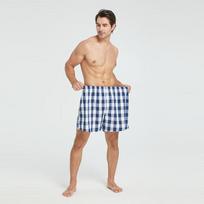 BXMAN Vyriški laisvi šortai-bokseriai iš grynos medvilnės XXXL (200-250 jin) beige