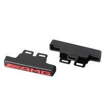ABS AMG emblema automobilio priekinių grotelių ženklelis Dekoratyvinė lipdukas Mercedes Benz X156 W204 W205 W203 W211 W212 W169 GLC CLK priedams XY3 black