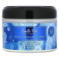 Camille Rose, Black Castor Oil + Chebe, Deep Conditioner, 240ml (8oz) black