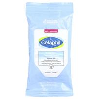 Cetaphil, gentle skin cleansing tissues, fragrance-free, 10 wet wipes white