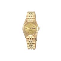 SEIKO Automatic Mechanical Movement Stainless Steel Strap Watch Women's Watch Gold Dial SYMA38K1 Gold Dial beige