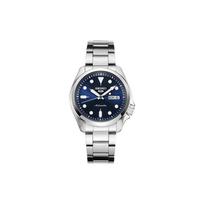 SEIKO mechaninis judesys Nerūdijančio plieno dirželis Laikrodis Vyriški laikrodžiai Juodas ciferblatas SRPE53K1 Blue Dial white