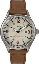 Waterbury Traditional 5 ATM Water Mineral Beige [TIMEX] Watch, Quartz, Resistant, Glass, Dial, TW2R38600, Men's [Authentic] smėlis