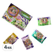 Bath Roman Onpo Carbonated Bath Salt Lavender 4 types x 3p set, 540g, 4 sets beige
