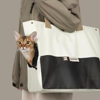 Nyangseulachi cat dog Naelum carrying bag sling bag shoulder bag shoulder bag, Korean pet shampoo white