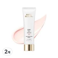 Missha Safe Block RX UV Rosy Tone-Up Sun Cream SPF50+ PA++++, 50ml, 2 units white