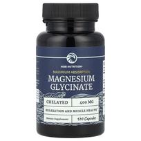 Glycine Magnesium, Maximum Absorption, 120 Capsules (200Mg per Capsule)