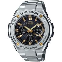 Casio G-SHOCK GST-W110D-1A9JF [G-STEEL] apvalus laikrodis sidabrinis nerūdijantis skaitmeninis analoginis