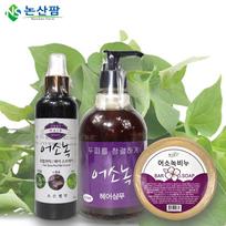 Green Tea Shampoo 350ml Hair Spray Houttuynia cordata perilla leaf green tea shampoo, Eosonok Shampoo 350ml, 1 piece black