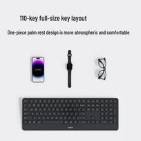 Rapoo E9500G Ultra-thin 110-Key Multi-mode Wireless Keyboard