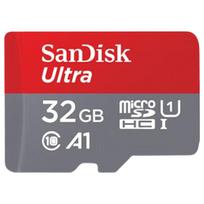 SanDisk 32GB A1 U1 C10 Extreme High-Speed microSD Card gray