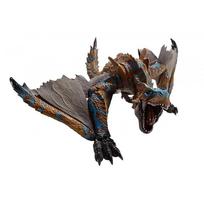 S.H. Monster Arts Monster Hunter Rise Tigrex approximately 300mm PVC&ABS painted movable figure gray