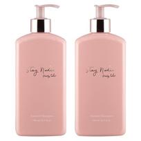 Body Holic Stay Nudy Scented Shampoo Grassy Tulip 500ml 2pcs, 1pc white
