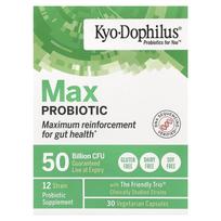 Kyolic, Kyo-Dophilus, Max Probiotic, 50 billion CFU, 30 veggie capsules