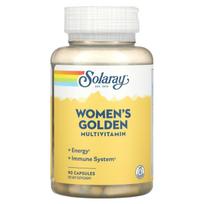 Solaray, Golden Multivitamin for Women, 90 Capsules