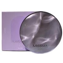 Missha Glow Layering Fit Cushion 14g (purple cushion), No. 21 Vanilla, 1 piece gray