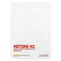 Ketone-IQ, Didelio našumo energija, Persikų skonio, 6 pakuotės, 2 fl oz (59 ml) kiekviena