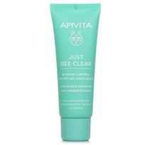 APIVITA Just Be Clear Blemish Control Mattifying Moisturizer blue