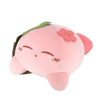 Sanei Boeki Kirby of the Stars Pūkuota Japoniška Kolekcija Kirby Sakuramochi Pliušinis Žaislas (S) W12 x D15 x H9cm Kimštinis žaislas KFW02 beige