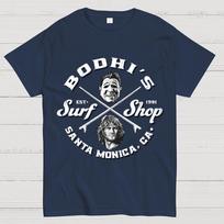 Bodhi's Surf Shop Unisex Unisex Sunkus 100% medvilnės marškinėliai M tamsiai mėlyna