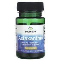 Swanson, Astaxanthin, 8 mg, 30 softgels