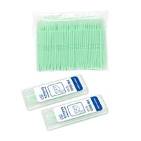 Interdental brush type toothpick 64mm portable 18p x 2 + practical 400p, 436 pieces, 1 set beige
