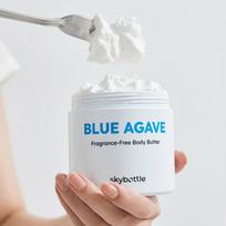 SKYBOTTLE Blue Agave Fragrance-free Body Butter 290mL white