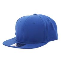 Otto medvilninis tvilo plokščiu snapeliu beisbolo snapback kepurė, 125-1038 (Karališkai mėlyna) [Naudotas] blue