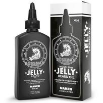 Bosman barzdos aliejaus želė 4 oz Barzdos augimo minkštiklis drėkinamoji losjono želė su natūraliais ingredientais Produktas Stage Coach kvapas, Skaidri želė black