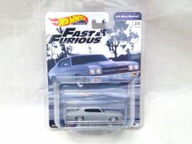 Unopened Hot Wheels Premium Fast Furious 1970 Chevrolet Chevelle SS (SQ999) & gray