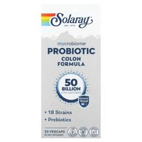 Solaray, Mycrobiome Probiotic Colon Formula, 50 billion, 30 veggie capsules