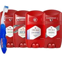 Old Spice Men's Deodorant Stick 4pcs, Old Spice Mix, 1pc red