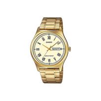 CASIO G-Shock MTP-V006G-9B auksinis laikrodis MTP-V006G-9B MTP-V006G-9B Regular Watch Box beige