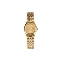 Seiko 30 Meters Waterproof Casual Automatic Mechanical Movement Stainless Steel Watch Women watches Gold SYMK36K1 Gold Dial beige
