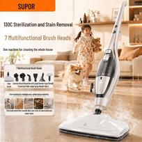 SUPOR 130℃ High-Temperature Steam Mop and Cleaner beige