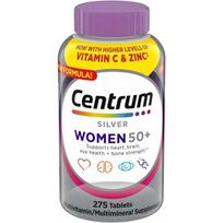Centrum Silver Moterims 50+ Multivitaminų Tabletės, 275 tabletės, 1 vnt.