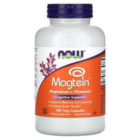 Magtein®, Magnio L-treonatas, 180 daržovių kapsulių