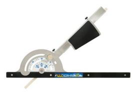 Shinwa Sokutei Circular Saw Guide Ruler Mini Free Angle II 30cm 78179 black