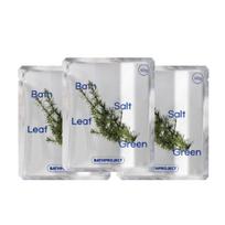 Bath Project Bath Salt Leaf Green Tea Bag Type Bath Salt Woody Scent 60g x 3 Pieces, 1 Piece, 180g white
