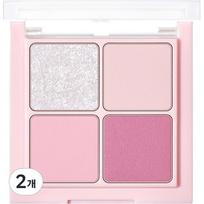 16 Brand 16 Mini Mini Palette, No. 02 Champagne Diamond, 2 pieces white