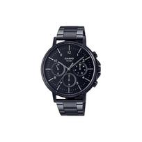CASIO Vyriškas Standard serijos Juodas laikrodis MTP-E321B-1AV MTP-E321B-1AV Black Dial Single Watch black