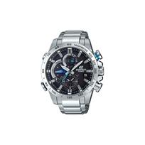 Casio EDIFICE Verslo Bluetooth prijungiamas Trejų akių ir Penkių rankenėlių Datos rodymas Sportinis atsparus vandeniui Laikrodis Kvarcinis Mechanizmas Nerūdijančio plieno EQB-800D-1A juoda