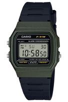 Casio Collection Laikrodis Juodas [Casio] F-91WM-3AJH gray